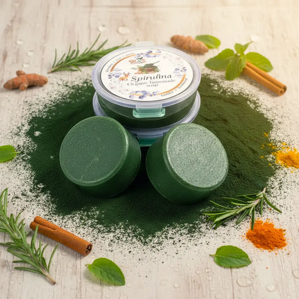Organic spirulina Soap (Pack Of 2) - SK&S Farming