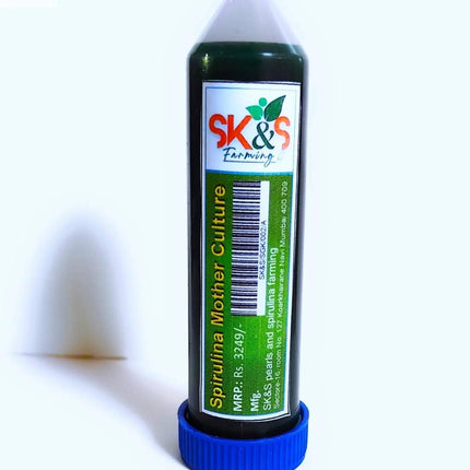 Spirulina Mother Culture/Live Spirulina/Spirulina Startup Kit/Spirulina Seeds/Blue-green algae Culture, 200 ml, Pack of 1 (Only Kit).