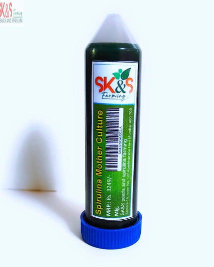 Spirulina Mother Culture Kit – Live Blue-Green Algae (200ml) | Grow Your Own Spirulina at Home - SK&S Farming