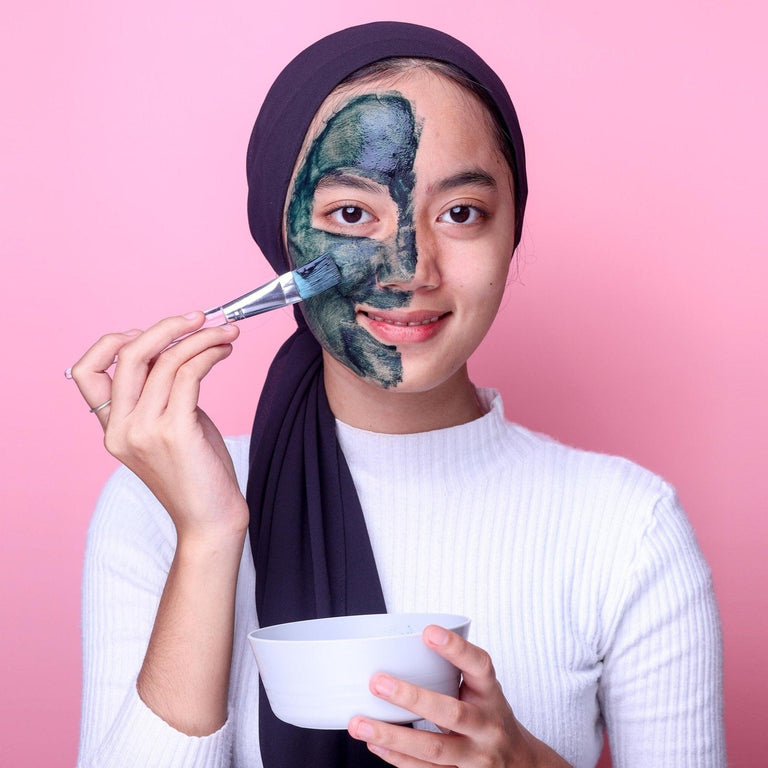 Organic Spirulina Face Pack / Mask OR Natural Spirulina Face Mask OR Spirulina Face Mask OR Face Pack (Pure and Natural) - SK&S Farming