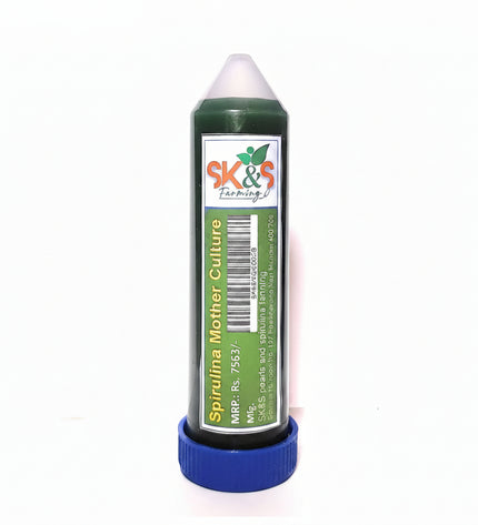 Spirulina Mother Culture Kit – Live Spirulina Algae Seeds for Farming (200ml, 15 Days Support) - SK&S Farming