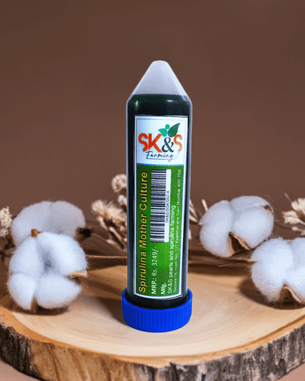 Spirulina Mother Culture Kit – Live Blue-Green Algae (200ml) | Grow Your Own Spirulina at Home - SK&S Farming