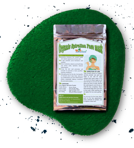 Spirulina face pack SK&S Farming