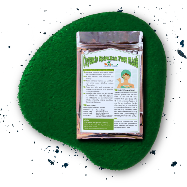 Spirulina face pack SK&S Farming