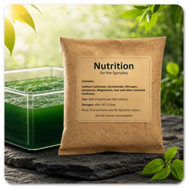 'Nutrition for the Spirulina - use and perpose - SK&S Farming