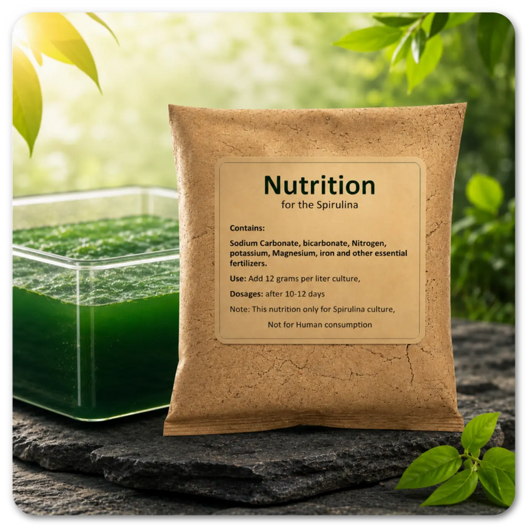 'Nutrition for the Spirulina - use and perpose - SK&S Farming