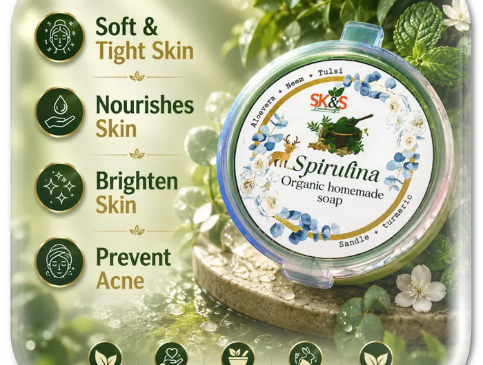 <h2><span style="text-decoration:underline"><em>Benefits</em></span> <br/>of Spirulina Soap</h2>